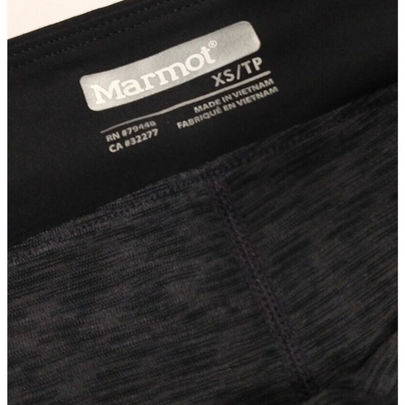 Marmot Lateral 2 in 1 Skirt Leggings Size XS Capri Length Running Workout Hiking - Picture 3 of 6